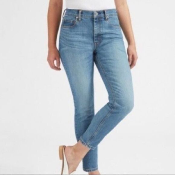 EVERLANE DENIM BUTTON FLY ANKLE JEAN - Picture 1 of 8